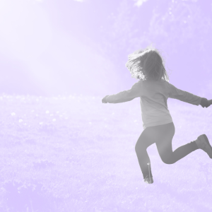 Children running